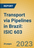 Transport via Pipelines in Brazil: ISIC 603- Product Image