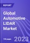 Global Automotive LIDAR Market (by Technology, Range, Application, & Region): Insights and Forecast with Potential Impact of COVID-19 (2023-2028) - Product Thumbnail Image