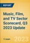 Music, Film, and TV Sector Scorecard, Q3 2023 Update - Thematic Intelligence - Product Image