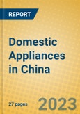Domestic Appliances in China- Product Image