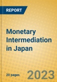 Monetary Intermediation in Japan- Product Image