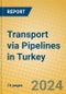 Transport via Pipelines in Turkey - Product Image