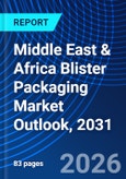 Middle East & Africa Blister Packaging Market Outlook, 2031- Product Image