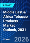 Middle East & Africa Tobacco Products Market Outlook, 2031- Product Image