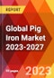 Global Pig Iron Market 2023-2027 - Product Image