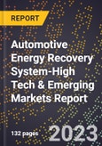 2024 Global Forecast for Automotive Energy Recovery System (2025-2030 Outlook)-High Tech & Emerging Markets Report- Product Image