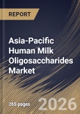 Asia-Pacific Human Milk Oligosaccharides Market Size, Share & Industry Analysis Report by Application, Type, Country Outlook and Forecast, 2026-2033- Product Image