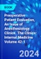 Preoperative Patient Evaluation, An Issue of Anesthesiology Clinics. The Clinics: Internal Medicine Volume 42-1 - Product Thumbnail Image