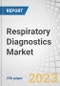 Respiratory Diagnostics Market by Product & Services (Devices, Reagents, Software), Test (PFT, Peak Flow, Spirometry), OSA, Imaging (X-ray, CT, MRI, PET), Molecular (PCR, DNA Sequencing), Indication (Lung Cancer, Asthma, COPD, TB) - Global Forecast to 2029 - Product Thumbnail Image
