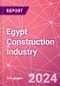Egypt Construction Industry Databook Series - Market Size & Forecast by Value and Volume (area and units), Q2 2023 Update - Product Image