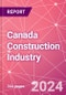 Canada Construction Industry Databook Series - Market Size & Forecast by Value and Volume (area and units), Q2 2023 Update - Product Image