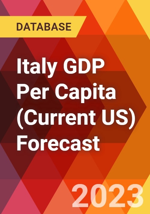 Italy GDP Per Capita (Current US) Forecast Research and Markets