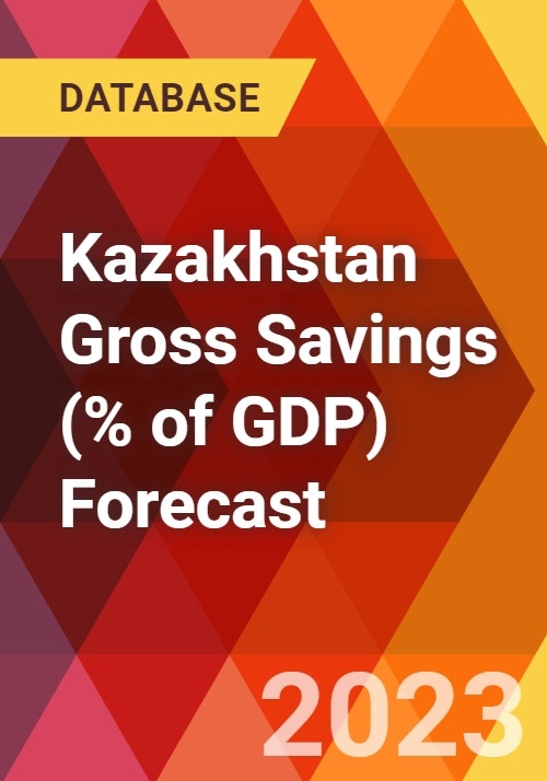 Kazakhstan Gross Savings ( of GDP) Forecast