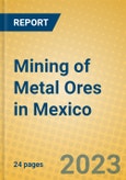 Mining of Metal Ores in Mexico- Product Image