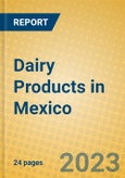 Dairy Products in Mexico- Product Image