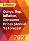Congo, Rep. Inflation, Consumer Prices (Annual %) Forecast - Product Image