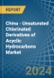 China - Unsaturated Chlorinated Derivatives of Acyclic Hydrocarbons (Excluding Vinyl Chloride, Trichloroethylene, Tetrachloroethylene) - Market Analysis, Forecast, Size, Trends and Insights - Product Image