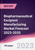 Biopharmaceutical Excipient Manufacturing Market Forecast 2023-2035- Product Image