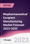 Biopharmaceutical Excipient Manufacturing Market Forecast 2023-2035 - Product Image