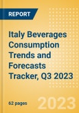 Italy Beverages Consumption Trends and Forecasts Tracker, Q3 2023 (Dairy and Soy Drinks, Alcoholic Drinks, Soft Drinks and Hot Drinks)- Product Image
