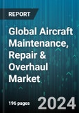 Global Aircraft Maintenance, Repair & Overhaul Market by Services (Engineering Services, Freight Conversions, Inventory Management), Division (Airframe, Avionics, Cabin Interior), Aircraft Generation, Organization Type, Application - Forecast 2024-2030- Product Image