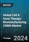 Global Cell & Gene Therapy Biomanufacturing CDMO Market by Component (Cell Therapy, Plasmid DNA, Viral Vector), Phase (Phase 1, Phase 2, Phase 3), Indication - Forecast 2024-2030 - Product Thumbnail Image