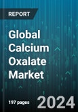 Global Calcium Oxalate Market by Purity (99% and Above, Less than 99%), Form (Crystaline, Powder), Grading, End-use - Forecast 2024-2030- Product Image