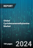 Global Cyclohexanemethylamine Market by Purity (= 97%, = 98%), Form (Liquid, Powder), Application - Forecast 2024-2030- Product Image