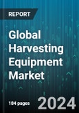 Global Harvesting Equipment Market by Product Type (Handheld and Small Implements, Self-Propelled Harvesters, Tractor-Mounted Harvesters), Harvesting Method (Selective Harvesting, Strip Harvesting, Whole Crop Harvesting), Crop Type, Technology, End-User - Forecast 2024-2030- Product Image