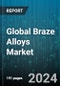 Global Braze Alloys Market by Application (Aerospace, Automotive, Electronics) - Forecast 2024-2030 - Product Image