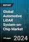Global Automotive LiDAR System-on-Chip Market by Propulsion Type (Electric Vehicles, Internal Combustion Engine Vehicles), Level of Autonomy (Fully Autonomous, Semi-Autonomous), Range Type, Perception Type, Vehicle Type - Forecast 2024-2030 - Product Thumbnail Image