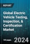 Global Electric Vehicle Testing, Inspection, & Certification Market by Service (Certification, Inspection, Testing), Source (In-House, Outsourced), Application - Forecast 2024-2030 - Product Image