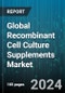 Global Recombinant Cell Culture Supplements Market by Product (Recombinant Albumin, Recombinant Aprotinin, Recombinant Growth Factors), Source (Animals, Human), Application, End-use - Forecast 2024-2030 - Product Image