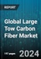 Global Large Tow Carbon Fiber Market by Product Type (48K, 50K, 60K), Component (Acrylic, Carbon Fibers, Viscose Rayon), Technology, End-Use Application - Forecast 2024-2030 - Product Thumbnail Image