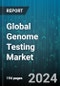 Global Genome Testing Market by Component (Consumables, Equipment, Software & Services), Technology (Microarrays, Next-Generation Sequencing, Targeted Sequencing), Application, Distribution Channel, End-use - Forecast 2024-2030 - Product Image