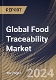 Global Food Traceability Market Size, Share & Trends Analysis Report By Software, By End-use, By Type (Barcodes, Radio Frequency Identification, Global Positioning Systems, Infrared, Biometrics, and Others), By Regional Outlook and Forecast, 2023 - 2030- Product Image