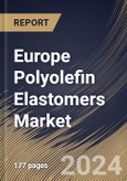 Europe Polyolefin Elastomers Market Size, Share & Trends Analysis Report By Type, By Manufacturing Methods (Injection Molding, and Extrusion Molding), By Application, By End-use, By Country and Growth Forecast, 2023 - 2030- Product Image
