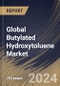 Global Butylated Hydroxytoluene Market Size, Share & Trends Analysis Report By Grade (Technical Grade, and Food Grade), By End-use (Plastic & Rubber, Food & Beverage, Personal Care, Animal Feed, and Others), By Regional Outlook and Forecast, 2023 - 2030 - Product Image