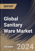 Global Sanitary Ware Market Size, Share & Trends Analysis Report By Type (Toilet Sinks/Water Closets, Cisterns, Wash Basins, and Pedestals), By Material (Ceramics, Pressed Metals, Acrylic Plastics & Perspex, and Others), By Regional Outlook and Forecast, 2023 - 2030- Product Image