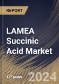 LAMEA Succinic Acid Market Size, Share & Trends Analysis Report By Type (Petro-based, and Bio-based), By End-use (Industrial, Food & Beverages, Coatings, Pharmaceutical, Personal Care & Cosmetics, and Others), By Country and Growth Forecast, 2023 - 2030- Product Image