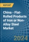China - Flat-Rolled Products of Iron or Non-Alloy Steel - Market Analysis, Forecast, Size, Trends and Insights - Product Thumbnail Image