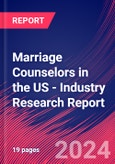 Marriage Counselors in the US - Industry Research Report- Product Image