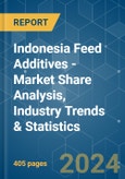 Indonesia Feed Additives - Market Share Analysis, Industry Trends & Statistics, Growth Forecasts 2017 - 2029- Product Image