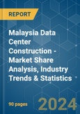Malaysia Data Center Construction - Market Share Analysis, Industry Trends & Statistics, Growth Forecasts 2019 - 2029- Product Image
