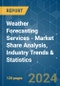 Weather Forecasting Services - Market Share Analysis, Industry Trends & Statistics, Growth Forecasts 2019 - 2029 - Product Image