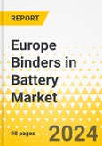 Europe Binders in Battery Market: Analysis and Forecast, 2022-2031- Product Image