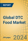 Global DTC Food Market by Type (Food {Bakery & Confectionery, Meat, Poultry, & Seafood, Dairy, Snacks}, Beverages {Carbonated Soft Drinks & Juices, RTD Tea & Coffee, Alcoholic Beverages}), and Distribution Channel (Online, Offline) - Forecast to 2031- Product Image
