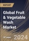 Global Fruit & Vegetable Wash Market Size, Share & Trends Analysis Report By Type (Synthetic, and Natural), By End-user, By Product (Liquid & Sprays, Powder, and Others), By Distribution Channel, By Regional Outlook and Forecast, 2023 - 2030 - Product Thumbnail Image