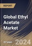 Global Ethyl Acetate Market Size, Share & Trends Analysis Report By Distribution Channel, By Application (Paint & Coatings, Inks, Process Solvents, Pigments, and Others), By End-use By Regional Outlook and Forecast, 2023 - 2030- Product Image