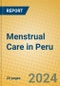 Menstrual Care in Peru - Product Image